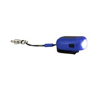 Torche porte-clés dynamo solaire 20 mAh