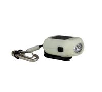 Torche porte-clés dynamo solaire 20 mAh