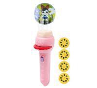 Torche Projection Enfant | Jouet Lumière d' Faune | Lampe de poche compacte avec disques coulissants amusants pour les spectacles du coucher, l'apprentissage, les activités d'anniversaire, les