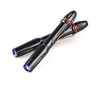 Torche UV Ultra Violet Torch Lampe de poche Blacklight Pen Light Detector 395nm UV Lampe de poche LED Penlight (2 pack)