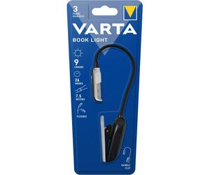 Torche Varta Book Light avec 2 piles CR2032