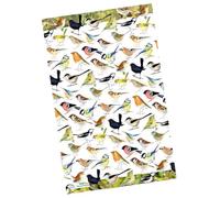 Torchon 100 % coton Motif oiseaux du jardin britannique Emma Ball 76 x 48 cm