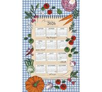 Torchon calendrier Au menu 2026