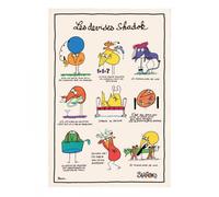 Torchon Coton SHADOKS Les devises