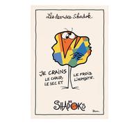 Torchon craintif Winkler Shadok Bleu 48x72 cm