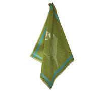 Torchon de cuisine 50x50 cm éponge coton SUR UN FIL vert