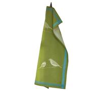 Torchon de cuisine 50x70 cm toile coton SUR UN FIL vert