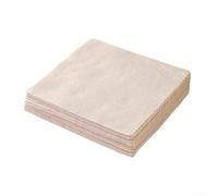 Torchon de cuisine en luffa épais, 25 x 25 cm en microfibre absorbant l'huile - Serviette de nettoyage pour vaisselle et comptoir, 10