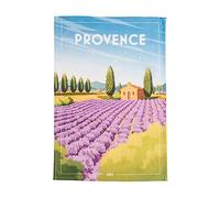 Torchon en Coton imprimé, Wim Provence, 50x75 cm, Coucke
