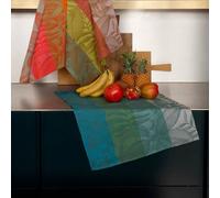 Torchon En Coton Palme 60 X 80 Vert