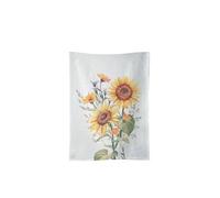 Torchon en coton Tournesols 50 x 70 cm