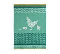 Torchon en Jacquard de Coton, Cocotte, 50x75 cm, Coucke