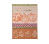 Torchon en Jacquard de Coton, COURGES