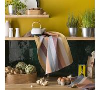 Torchon En Jacquard De Coton Multicolore 50x75