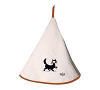 TORCHON ET BOUCHON PARIS - Essuie Mains Dubout Chat Balade Ivoire Torchon et Bouchon