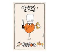 Torchon - Grand Chef Winkler Shadoks Multicolore 48x72 cm