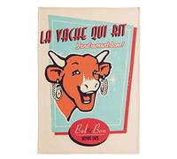 Coucke x Vache qui Rit - Torchon Rétro - Beige 50 x 70 cm