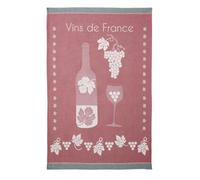 Torchon imprimé en Jacquard de Coton, Cote Vigne, 50 x 75 cm, Coucke