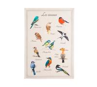 Coucke Torchon en métis imprimé, Oiseaux, 50x75 cm