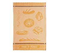 Torchon jacquard Les pains ocre 50 x 70 cm Winkler
