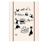 Torchon Les Chats de Debout - Multichats