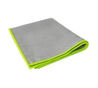 Torchon microfibre - DELTA MICROFIBRE - Spécial verres - Gris - 70x42cm - Ne peluche pas