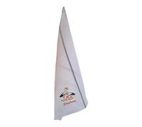 Torchon Nid d'Abeilles brodé Blom Strasbourg Winkler Blanc 50x70 cm