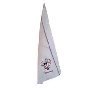 Torchon Nid d'Abeilles cigogne Fleurs Strasbourg Winkler Blanc 50x70 cm