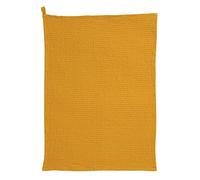 Torchon nid d'abeilles uni Mumba tournesol 50 x 70 cm Winkler