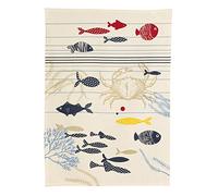 Torchon Océan ecru 50 x 70 cm Winkler