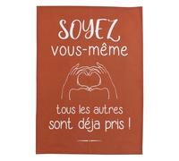 Torchon Vous-même rouge 50 x 70 cm Winkler