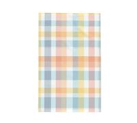 Torchons de cuisine à tissage gaufré arc-en-ciel avec boucle de suspension - Chiffons de nettoyage colorés absorbants et à séchage rapide