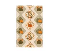 Torchons de cuisine en tissage gaufré avec boucle de suspension et feuilles d'érable d'automne - Torchon absorbant et à séchage rapide