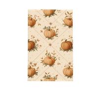 Torchons de cuisine vintage en tissage gaufré citrouille avec boucle de suspension, feuilles d'érable d'automne, chiffons de nettoyage absorbants et à séchage rapide