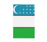 Torchons et torchons de cuisine avec motif drapeau de la République d'Ouzbékistan, doux, très absorbant et durable 41 × 66 cm