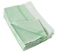 Torchons Verts Wonderdry - 762 x 508 mm - x 10 - - Coton