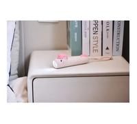 Torcia Unicorno In Silicone 26,5 X 5 X 6 Cm - Bianco/Rosa