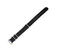 Torehueju 14-24mm Bracelet de montre intégré en cuir de vache ciré avec boucle à anneau polie, 16mm