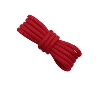 Torehueju Lacets ronds en polyester de couleur unie de 0,5cm pour chaussures de skate, bottes, chaussures de marche