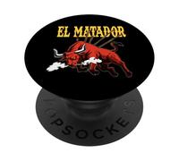 Torero Torero Torero Taureau El Matador PopSockets PopGrip Adhésif