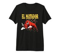 Torero Torero Torero Taureau El Matador T-Shirt Haut de Gamme