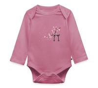 Tori Japonais Sakura Fleurs de Cerisier Body Manches Longues Bébé Bio