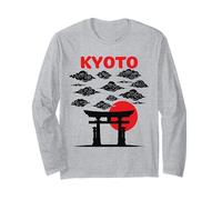 Torii Gate Sunrise Kyoto Clouds Travel Edition Manche Longue