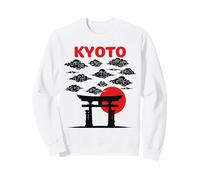 Torii Gate Sunrise Kyoto Clouds Travel Edition Sweatshirt