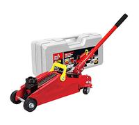 Torin BIG Red T82012 Hydraulic Trolley Service/Floor Jack with Blow Mold Carrying Storage Case, 2 Ton (4,000 LB) Capacity, Red