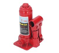 Torin Cric Hydraulique soudé, Cric Hydraulique sans Fuite, Liquide de 3 Tonnes (6 600 LB), Cric Vertical soudé avec Poignée de Pompe, Cric Hydraulique à Forte pour Camion de