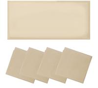 Torixqi Lot de 4 caches de lumière fluorescente - Couvertures de lumière pour plafonnier, salle de iltres magnétiques pour bureau, hôpitaux, maison, 1,2 x 6 m (jaune chaud)