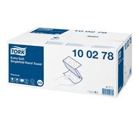 Tork 100278 Extra Doux Pli Simple Serviette Main Premium 15 x 200 Drap Bouquets