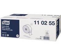 Tork® 110255 Papier toilette Mini-Jumbo pour système T2 - 12 rouleaux, 3 plis, blanc
