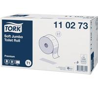 TORK 110273 Papier Toilette Jumbo Premium Double Couche Blanc 360 m